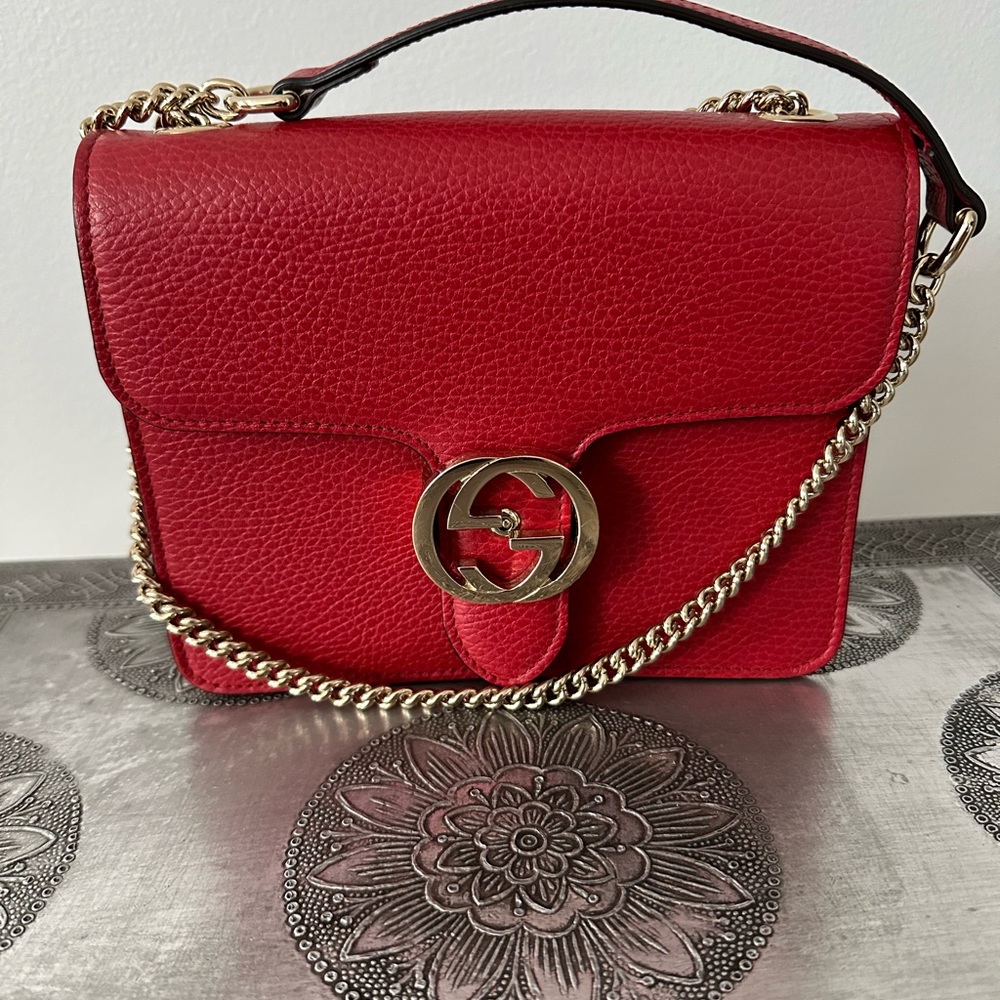 Gucci interlocking shoulder bag - Picture 3 of 9